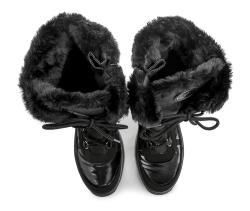 Jacalu A2841z61 čierne dámske zimné topánky