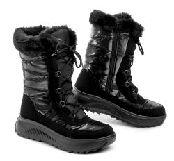 Jacalu A2841z61 čierne dámske zimné topánky