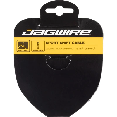 JAGWIRE přehazovací lanko Sport Slick Stainless 1.1x2300mm SRAM/Shimano JAGWIRE přehazovací lanko Sport Slick Stainless 1.1x2300mm SRAM/Shimano