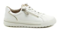 Jana 8-23770-46 bílé dámské polobotky šíře H