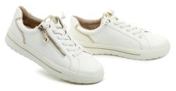 Jana 8-23770-46 biele dámske poltopánky šírka H