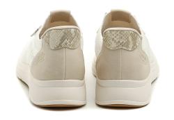 Jana 8-23777-46 béžové dámske Slip-in poltopánky