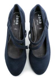 Jana 8-24363-42 navy dámska letná obuv šírka H