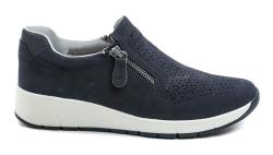 Jana 8-24765-46 navy dámske poltopánky