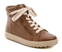 Jana 8-25269-43 cognac dámske zimné topánky šírka H