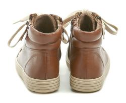 Jana 8-25269-43 cognac dámské zimní boty šíře H