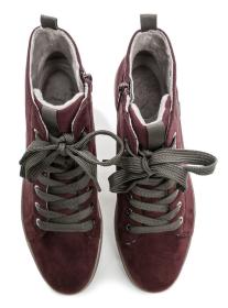 Jana 8-25280-29 bordó dámske nadmerné zimné topánky