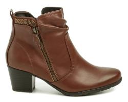 Jana 8-25363-29 hnědé dámské zimní boty šíře H