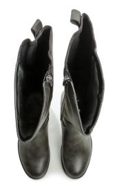 Jana 8-25560-29 grafit dámské kozačky šíře H