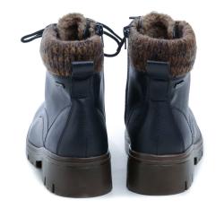 Jana 8-26279-43 navy dámské zimní boty šíře H