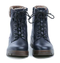 Jana 8-26279-43 navy dámské zimní boty šíře H