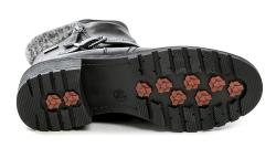 Jana 8-26488-45 černé dámské zimní boty šíře H