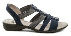 Jana 8-28165-28 navy dámské sandály šíře H