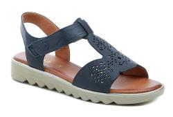 Jana 8-28262-44 navy dámske sandále šírka H Jana 8-28262-44 navy dámske sandále šírka H