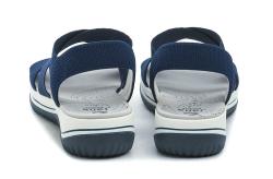 Jana 8-28768-42 navy dámské sandály šíře H