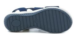 Jana 8-28768-42 navy dámské sandály šíře H