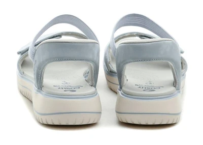 Jana 8-28774-46 denim dámské sandály šíře H