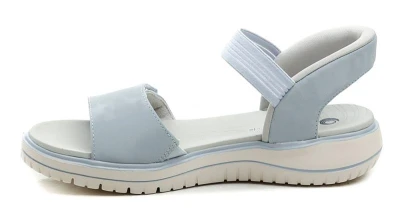 Jana 8-28774-46 denim dámské sandály šíře H
