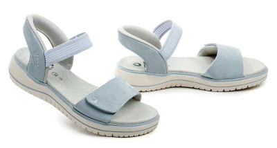 Jana 8-28774-46 denim dámské sandály šíře H