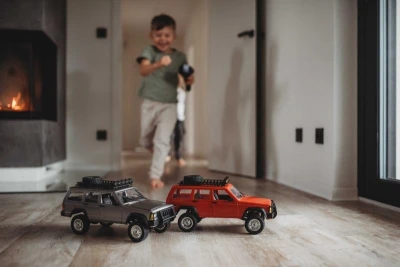 JEEP CHEROKEE 1/12 4x4 šedý