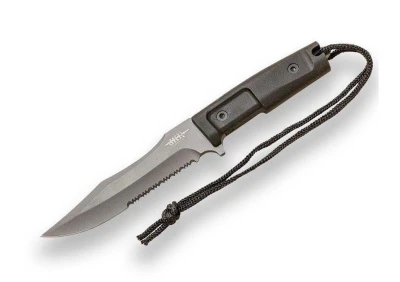 Joker nůž Survival Rubber Handle Titanium Coated Blade 160mm Joker nůž Survival Rubber Handle Titanium Coated Blade 160mm