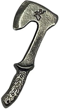 Joker Axe Old Satin Plate pin do klopy