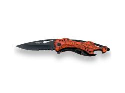 Joker záchranársky nôž Rescue Beast Aluminium Handle 85 mm oranžový Joker záchranársky nôž Rescue Beast Aluminium Handle 85 mm oranžový