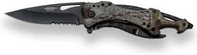 Joker záchranářský nůž Rescue Beast Aluminium Handle 85 mm grey Joker záchranářský nůž Rescue Beast Aluminium Handle 85 mm grey