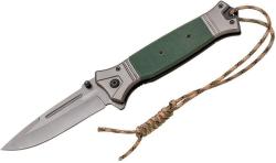 Joker záchranársky nôž Rescue Titanium Coating G10 Handle Green 95 mm Joker záchranársky nôž Rescue Titanium Coating G10 Handle Green 95 mm