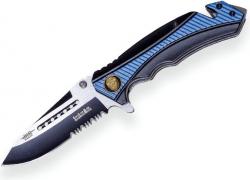Joker záchranářský nůž SAO blue Aluminium Handle s pouzdrem Joker záchranářský nůž SAO blue Aluminium Handle s pouzdrem