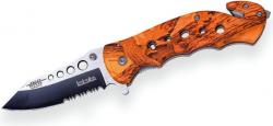 Joker záchranársky nôž Tactica orange camo s puzdrom Joker záchranársky nôž Tactica orange camo s puzdrom