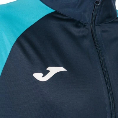 Joma Academy IV tepláková souprava navy-fluo tyrkysová POUZE L (VÝPRODEJ)
