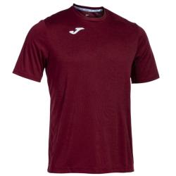Joma Combi Short Sleeve T-shirt pánské triko burgundy Joma Combi Short Sleeve T-shirt pánské triko burgundy
