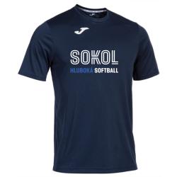 Joma Combi Short Sleeve T-shirt pánske tričko navy
