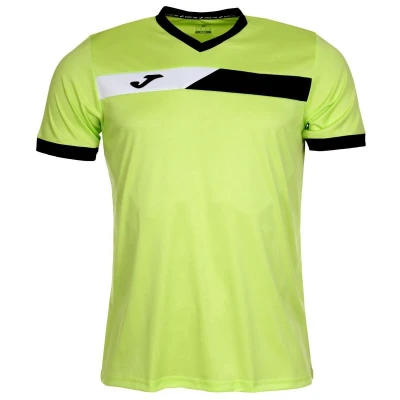 Joma Court Short Sleeve T-shirt pánské triko limetková Joma Court Short Sleeve T-shirt pánské triko limetková
