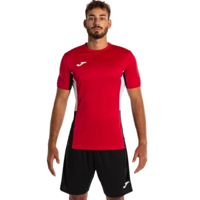Joma Danubio II pánské triko a šortky červená