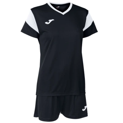 Joma Phoenix Set Women černé dámské tričko a šortky