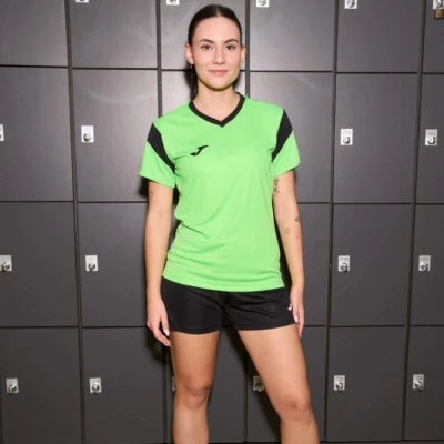 Joma Phoenix Set Women zelené dámské tričko a šortky