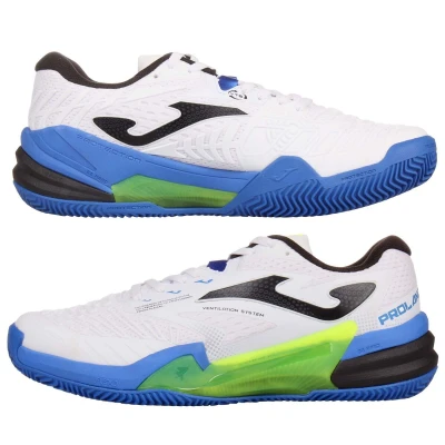 Joma Roland Men 2402 Clay tenisová obuv bílá-modrá