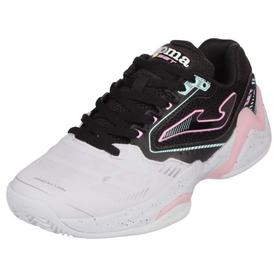 Joma Set Lady 2501 dámská tenisová obuv černá-růžová POUZE UK 6 (VÝPRODEJ)