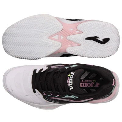 Joma Set Lady 2501 dámská tenisová obuv černá-růžová POUZE UK 6 (VÝPRODEJ)