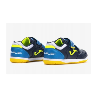 Joma Top Flex 2503 K IC navy blue/yellow sálová obuv
