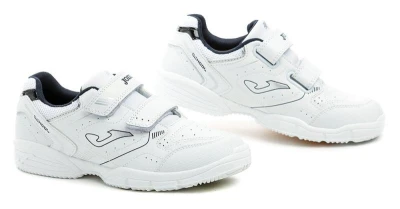 Joma W SCHOOL JR 2422B bílé sportovní boty