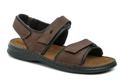 Josef Seibel 10104 hnědé pánské nadměrné sandály Josef Seibel 10104 hnědé pánské nadměrné sandály