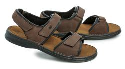 Josef Seibel 10104 hnědé pánské nadměrné sandály
