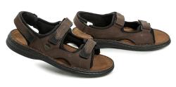 Josef Seibel 10236 hnědé pánské nadměrné sandály