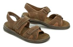 Josef Seibel 10662 hnědé pánské nadměrné sandály