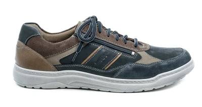 Josef Seibel 32506 Baxter 06 navy hnědé pánské nadměrné polobotky
