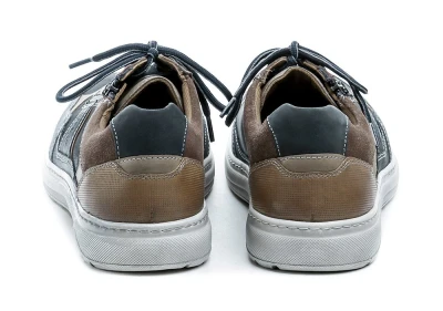 Josef Seibel 32506 Baxter 06 navy hnědé pánské nadměrné polobotky