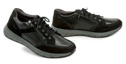 Josef Seibel 33606 černé pánské nadměrné polobotky